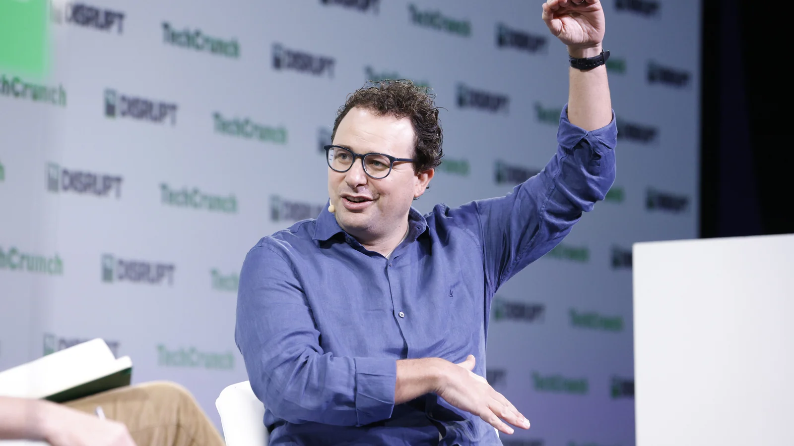 Dario Amodei at TechCrunch Disrupt 2023