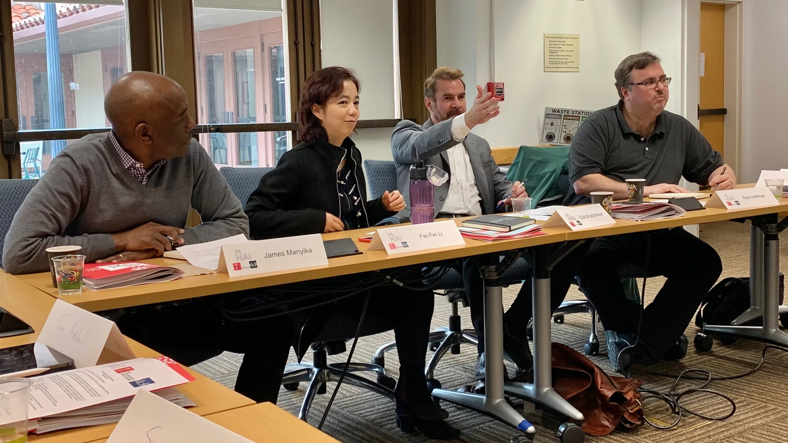 HAI Roundtable on AI and the Economy at Stanford’s HAI (Human-Centered AI Institute).